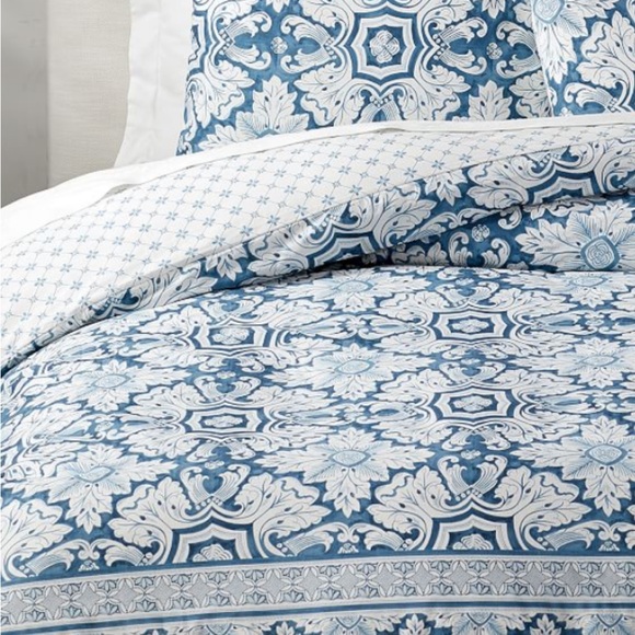 Pottery Barn Bedding Nwt Pottery Barn Kingcal King Marcel Duvet